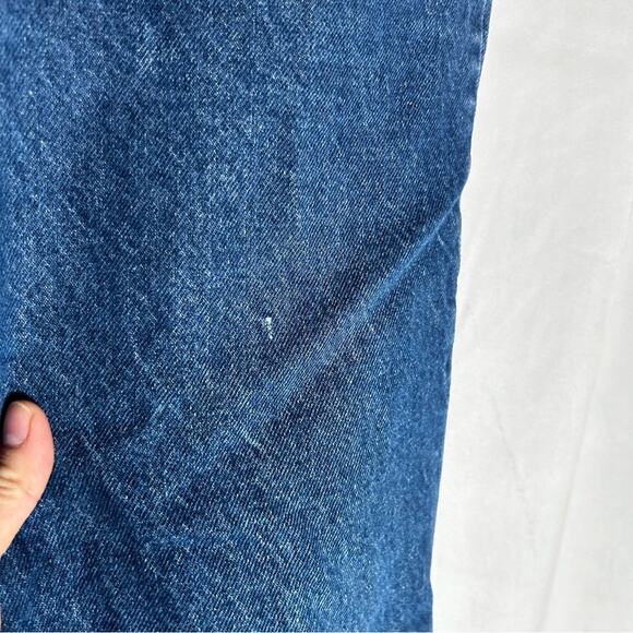 Vintage Levi’s 509 2017 Orange Tab Straight Leg Denim Blue Jeans Size 34X29 - Picture 6 of 9